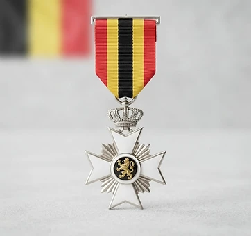 Military Decoration for Exceptional Service or Acts of Courage or Devotion, Valor decoration, Belgium medal
