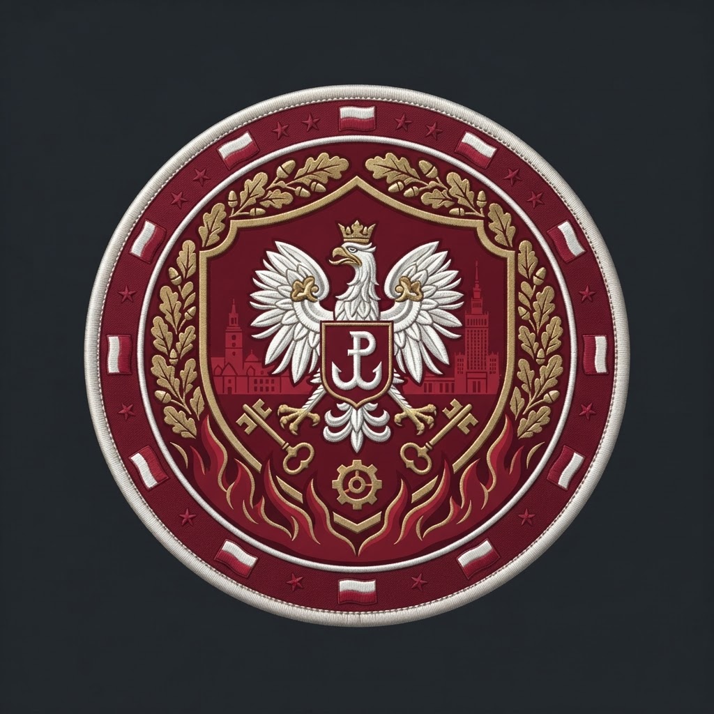 Distinctive unit insignia of Polish civilians
