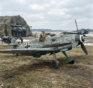 The Messerschmitt Bf 109 of Germany