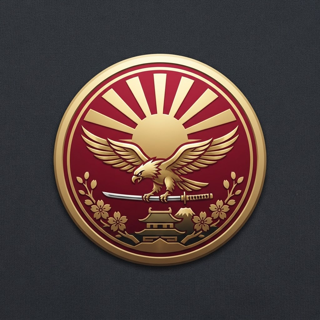 Distinctive unit insignia of Japanese 238th Infantry Regiment