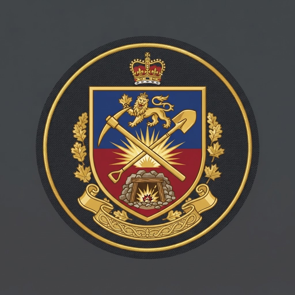 Distinctive unit insignia of Canadian Tunnelling Companies