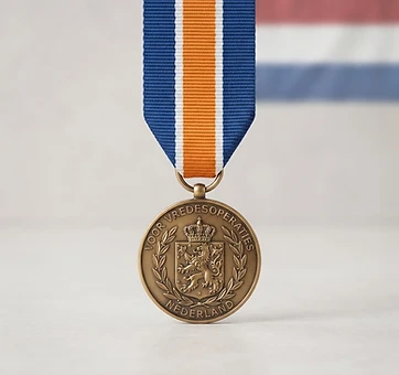 Commemorative Medal for Peace Operations, Service medal, Netherlands medal