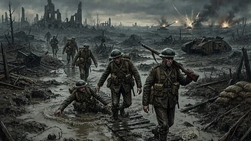 Historical illustration of What Happened at the Third Battle of Ypres (1917) — ww1