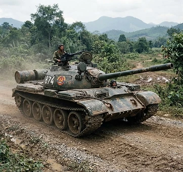 The T-54/55 of Laos