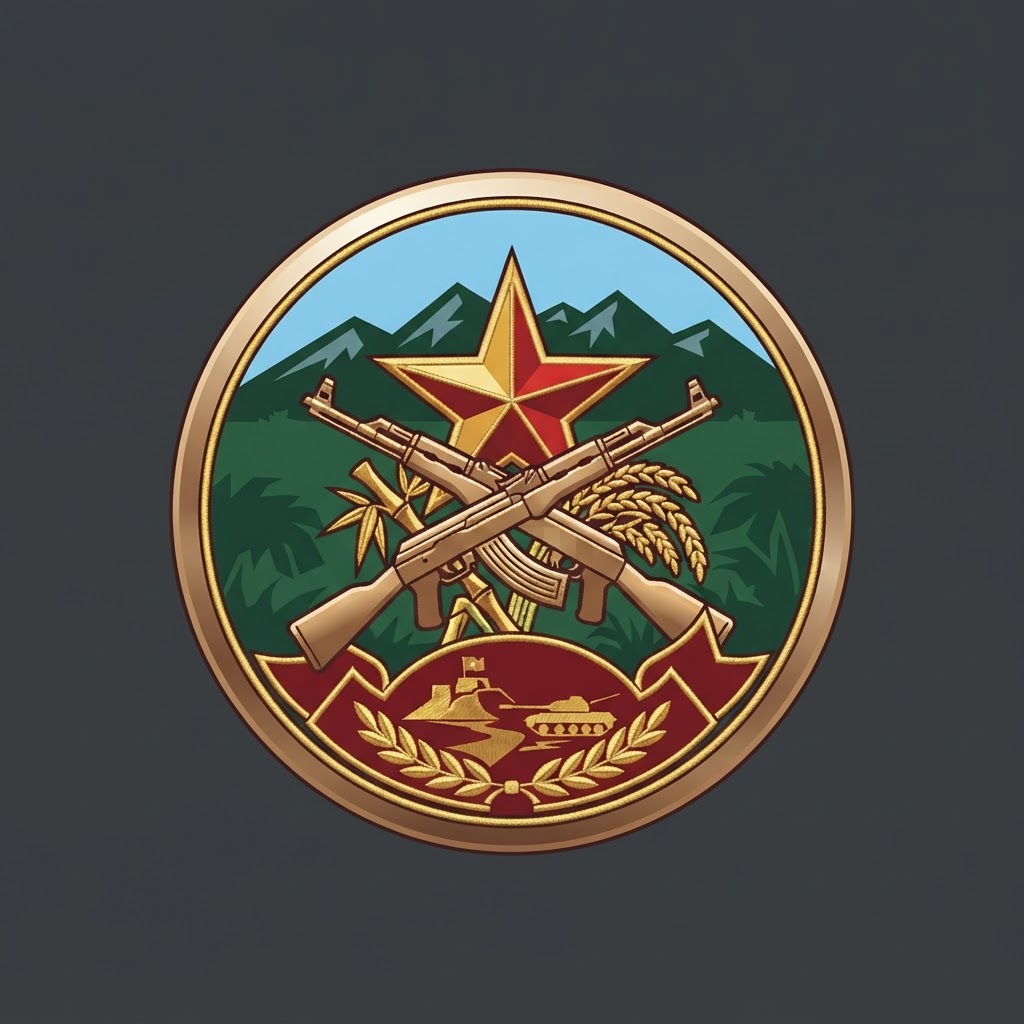 Distinctive unit insignia of People's Army of Vietnam