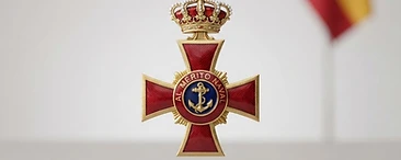 Cross of Naval Merit with Red Decoration, Valor decoration, Spain medal