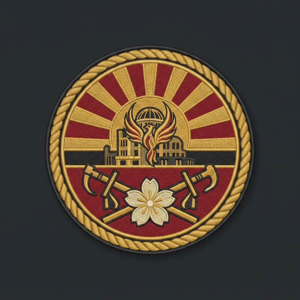 Distinctive unit insignia of Hiroshima emergency responders