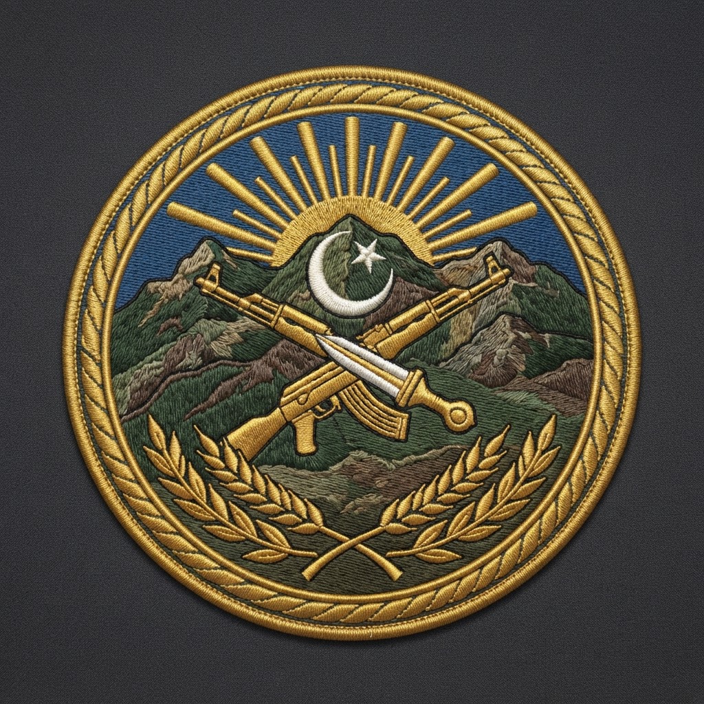 Distinctive unit insignia of the Mujahideen