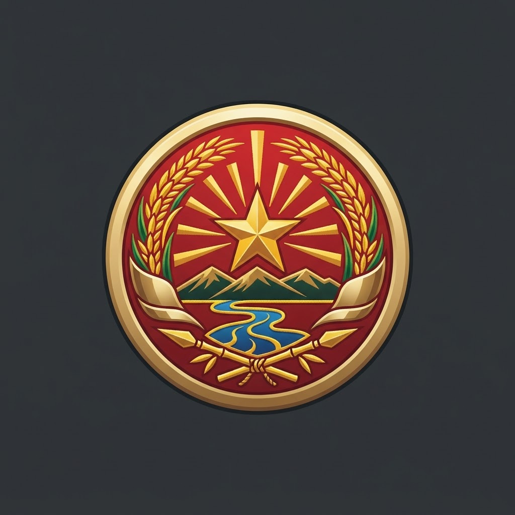 Distinctive unit insignia of North Vietnamese forces