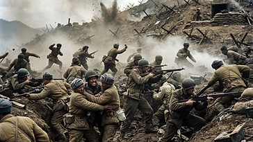 Historical illustration of What Happened at Pork Chop Hill (1953) — korean war