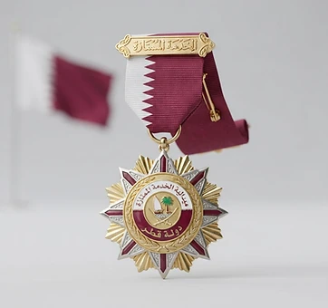 Medal for Outstanding Service, Distinguished service decoration, Qatar medal