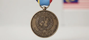 United Nations Mission Medal (Pingat Misi Bangsa-Bangsa Bersatu), Campaign medal, Malaysia medal