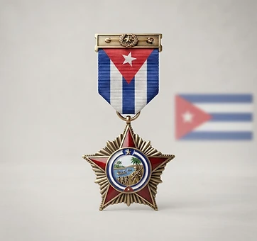 Order of Playa Girón, Distinguished service decoration, Cuba medal