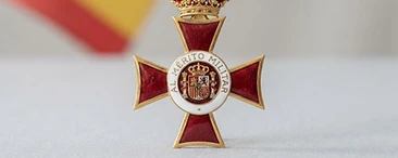 Cross of Military Merit with Red Decoration, Valor decoration, Spain medal