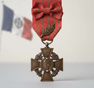 Croix de Guerre (Vichy), Valor decoration, Vichy France medal