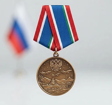 Medal For Participant in the Military Operation in Syria, Campaign medal, Russia medal
