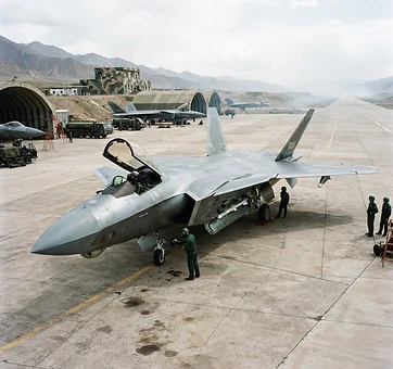 The Chengdu J-20 Mighty Dragon of China