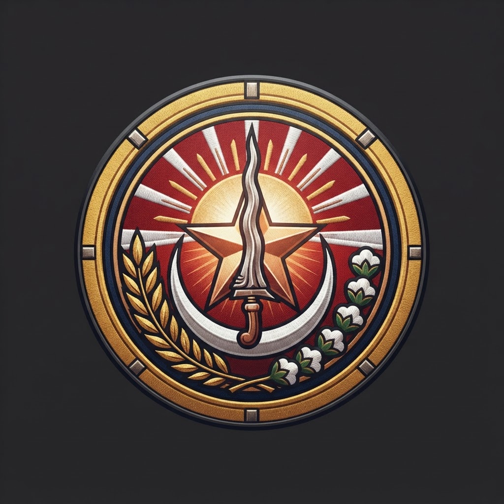 Distinctive unit insignia of PETA (Indonesian Volunteer Army)