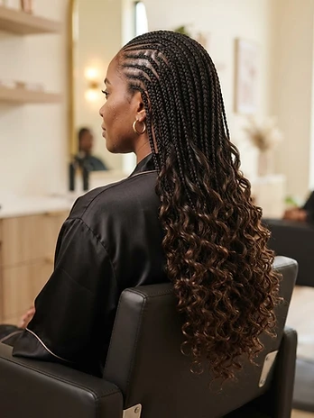 French Curl Braids — Braids & protective styles