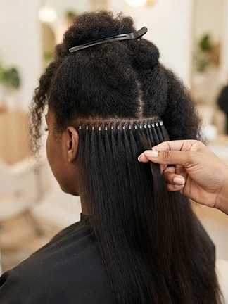 Invisible K-Tips — Hair extensions