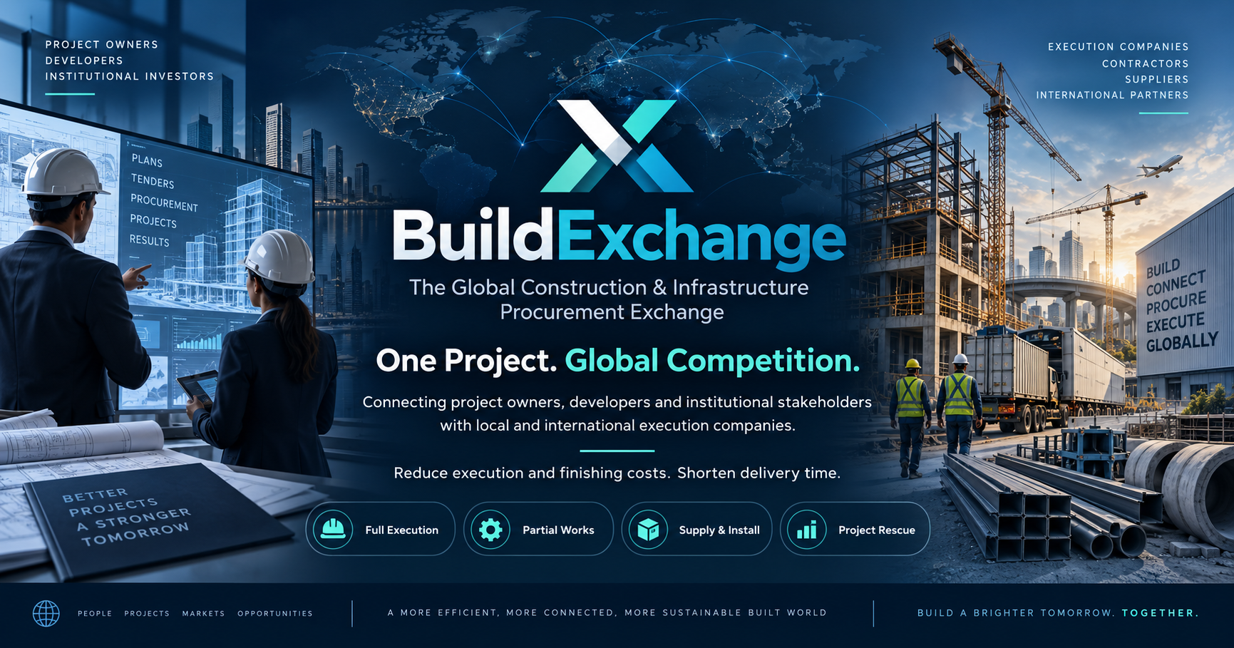 BuildExchange, Private Global Construction and Infrastructure Procurement Exchange