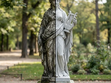 Historische Monumente, Brunnen und Statuen