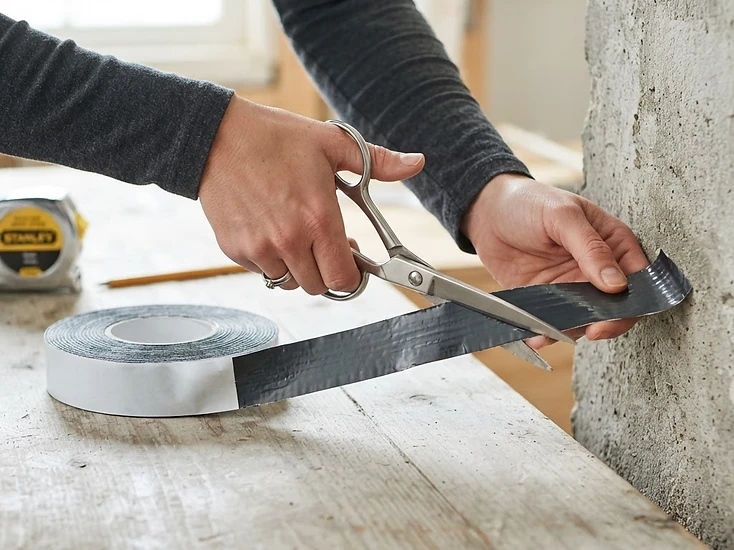 Fixora ButylSeal Tape — Breng het product aan