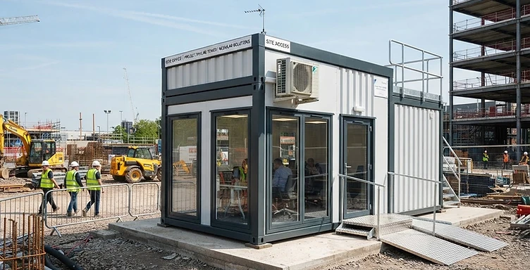 Container modular preparado para ambientes integrados