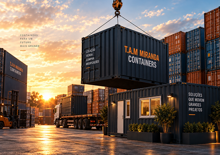 T.A.M Miranda Containers - venda e locação de containers em Campinas