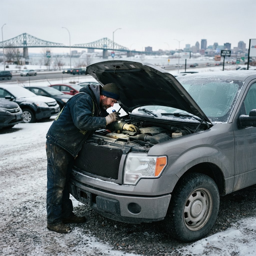F-150 usagé : EcoBoost 2.7, 3.5 ou V8 5.0 — lequel choisir pour l'hiver de la Rive-Sud (et lequel éviter)
