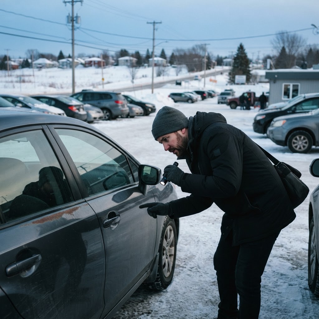 Inspecter la carrosserie d'une occasion : ce que je regarde avant même d'ouvrir le capot