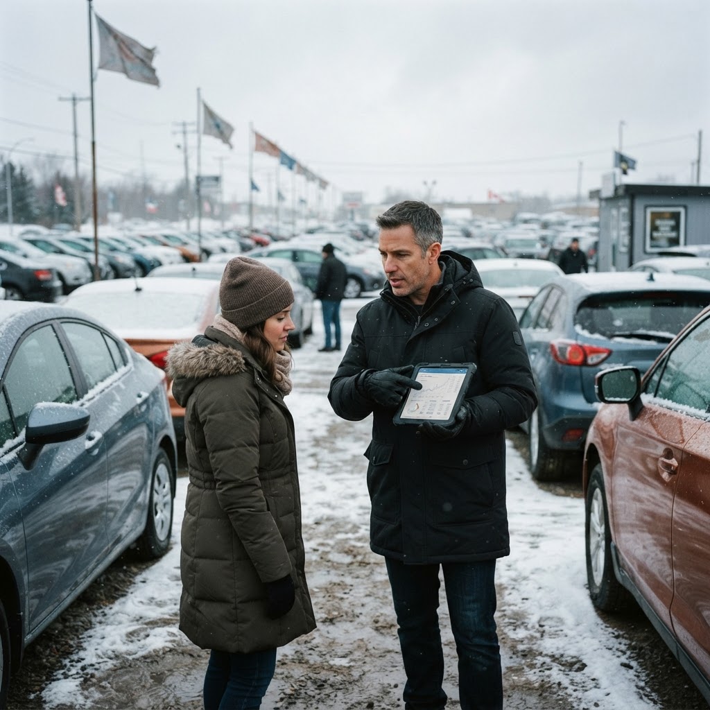 84 mois pour payer une Corolla usagée : le calcul que les concessionnaires évitent de te montrer