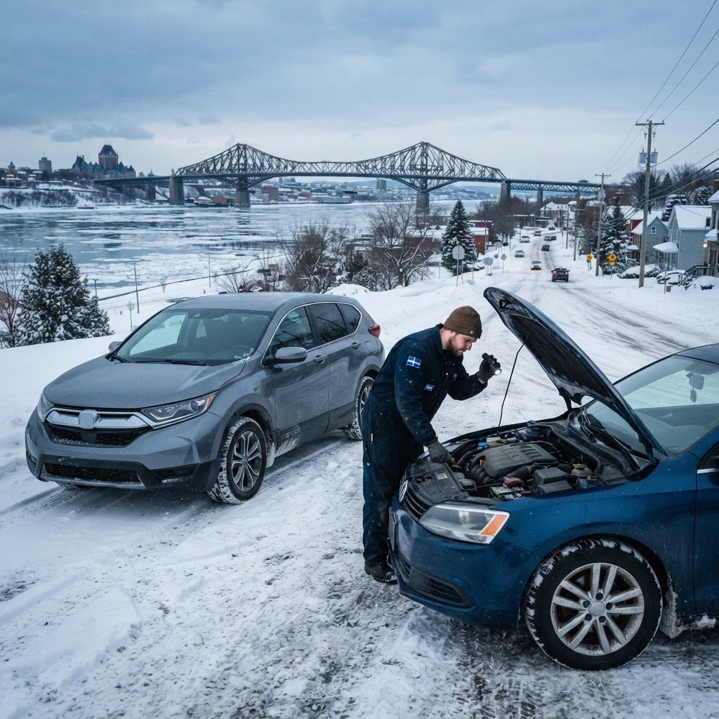 SUV ou berline dans la neige de Lévis : ce que 20 ans de ventes m'ont appris