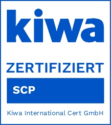 SCP zertifiziert durch Kiwa