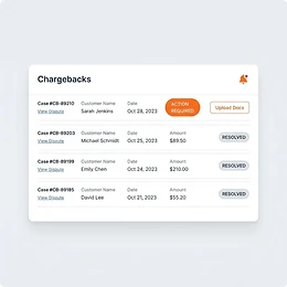 Prevent chargebacks.