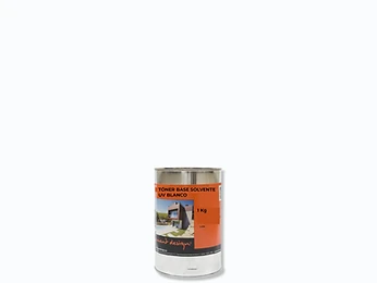 SOLVENT BASE UV WHITE TONER 1K - 1L