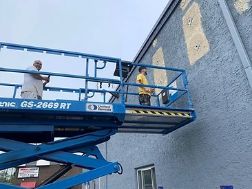 High-Reach Masonry — Ready Pro Painters project photo