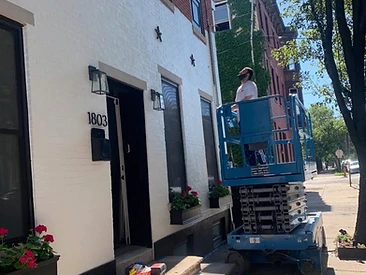 Row House Facade — Ready Pro Painters project photo