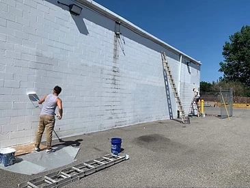 Commercial Wall Repaint — Ready Pro Painters project photo