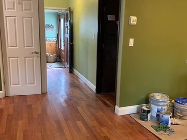 Sage Green Hallway — Ready Pro Painters project photo