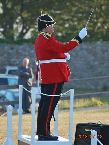 Stephen Walkley as WO2 Band Sergeant Major of the PWRR Kohima Band