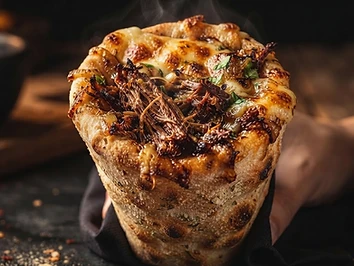 O Rei do Norte da Ki Delicia Pizza Cone
