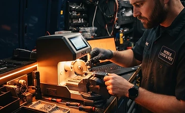 On-Site Key Cutting — Cleveland locksmith