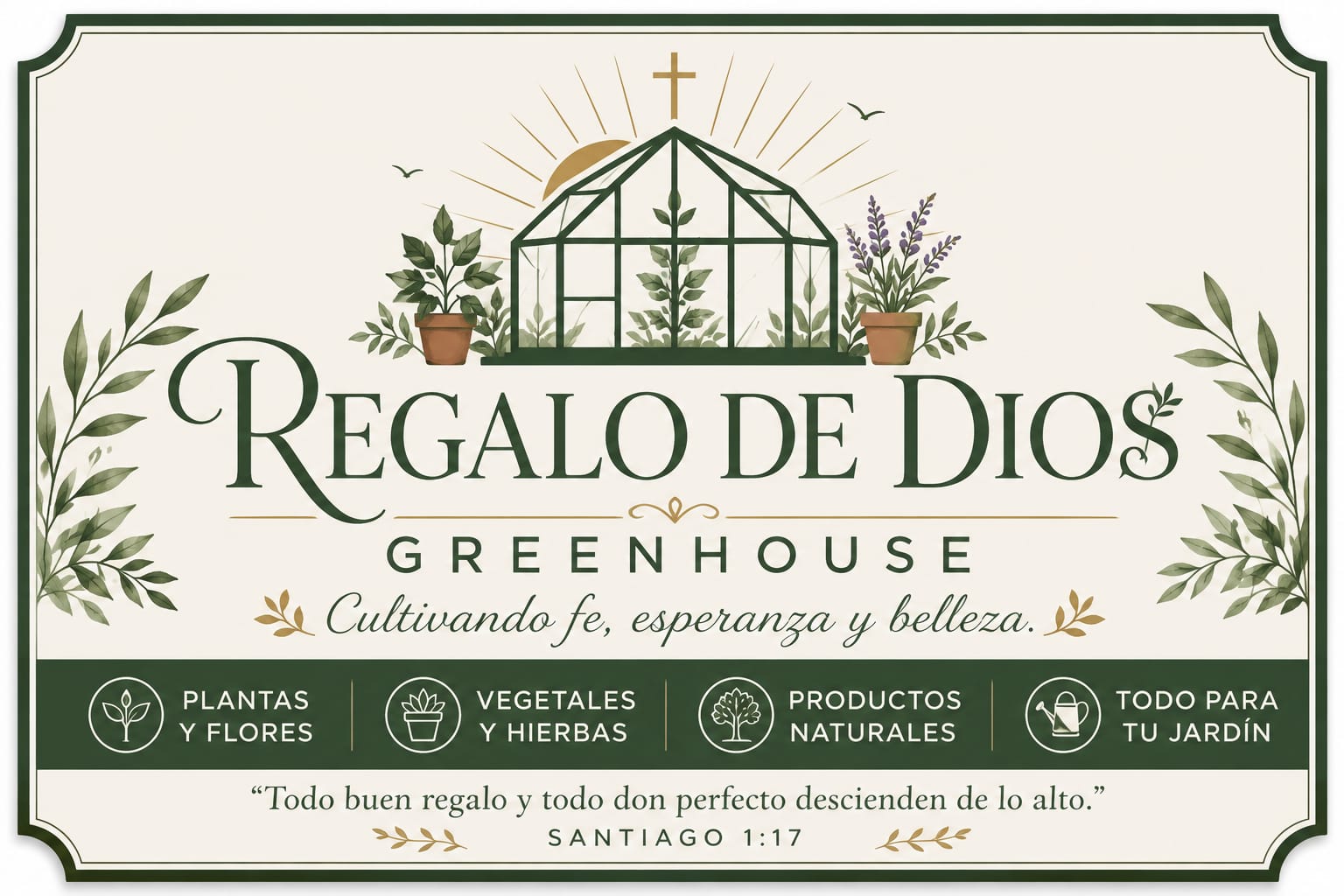 Regalo de Dios Greenhouse logo