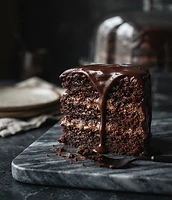 Torta fría de chocolate