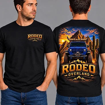 Rodeo Overland Logo Tee