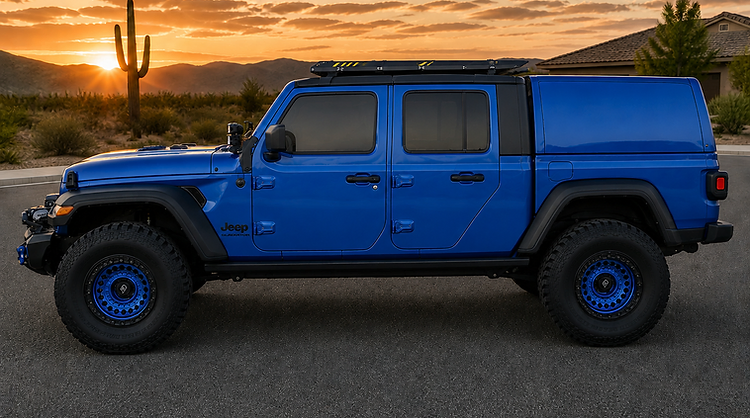 Custom overland vehicle build