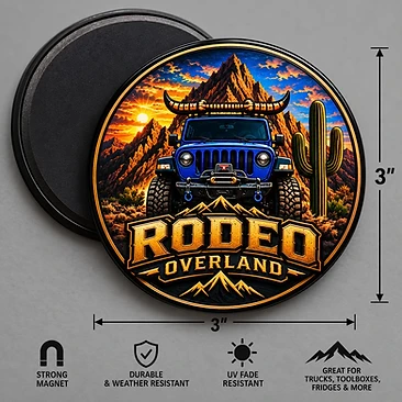 Magnetic Tailgate Badge