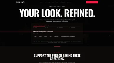 VELORAFLY template preview