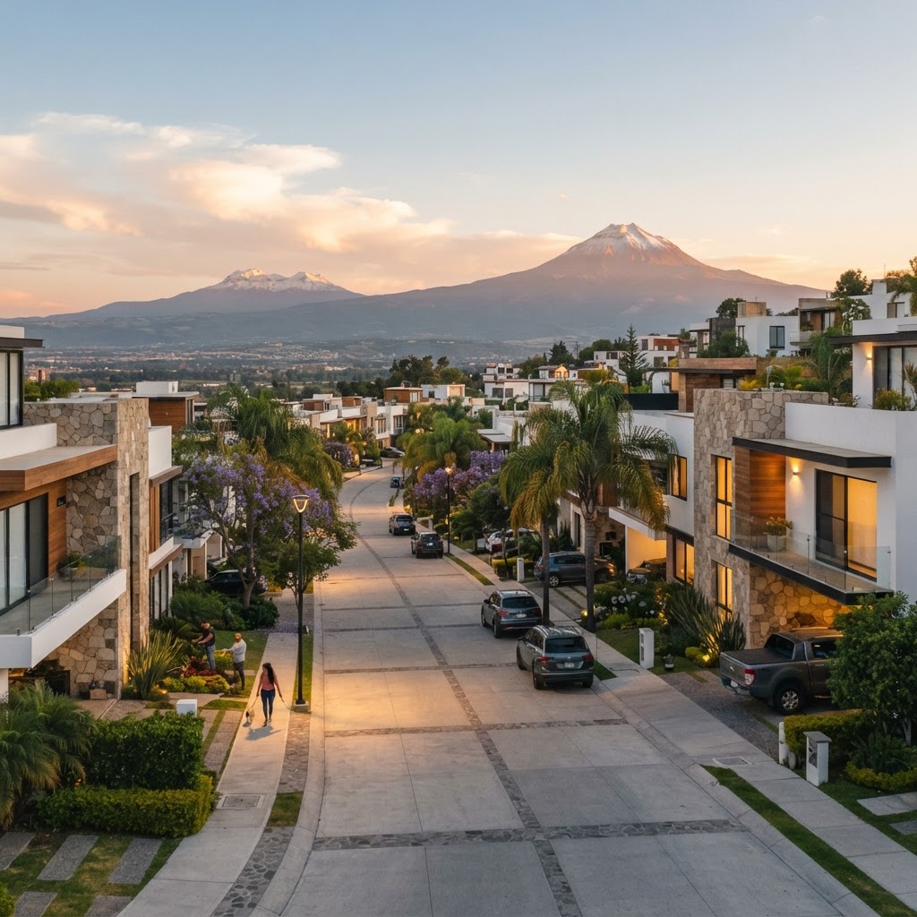 Residencial moderno en Puebla